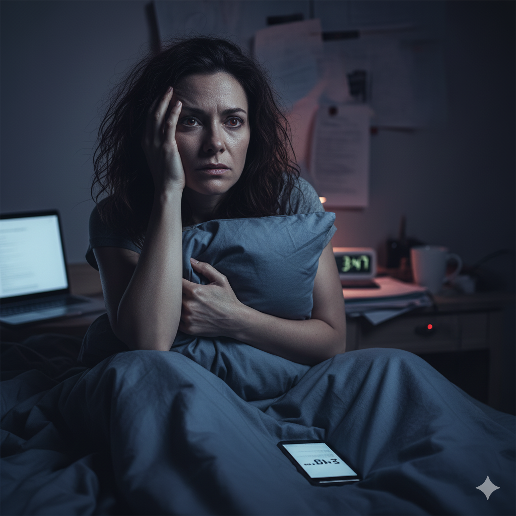 El Ladrón Silencioso del Descanso: 10 Señales de que el Burnout Está Afectando Gravemente tu Sueño Nocturno