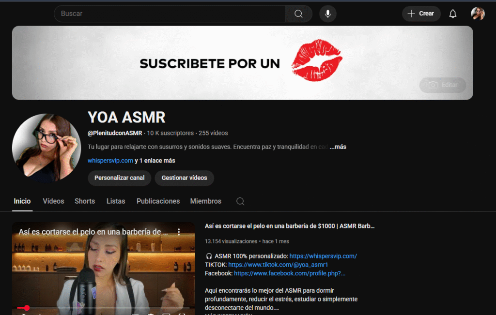 Cómo Crear un Canal de ASMR en YouTube: Guía de SEO y Branding